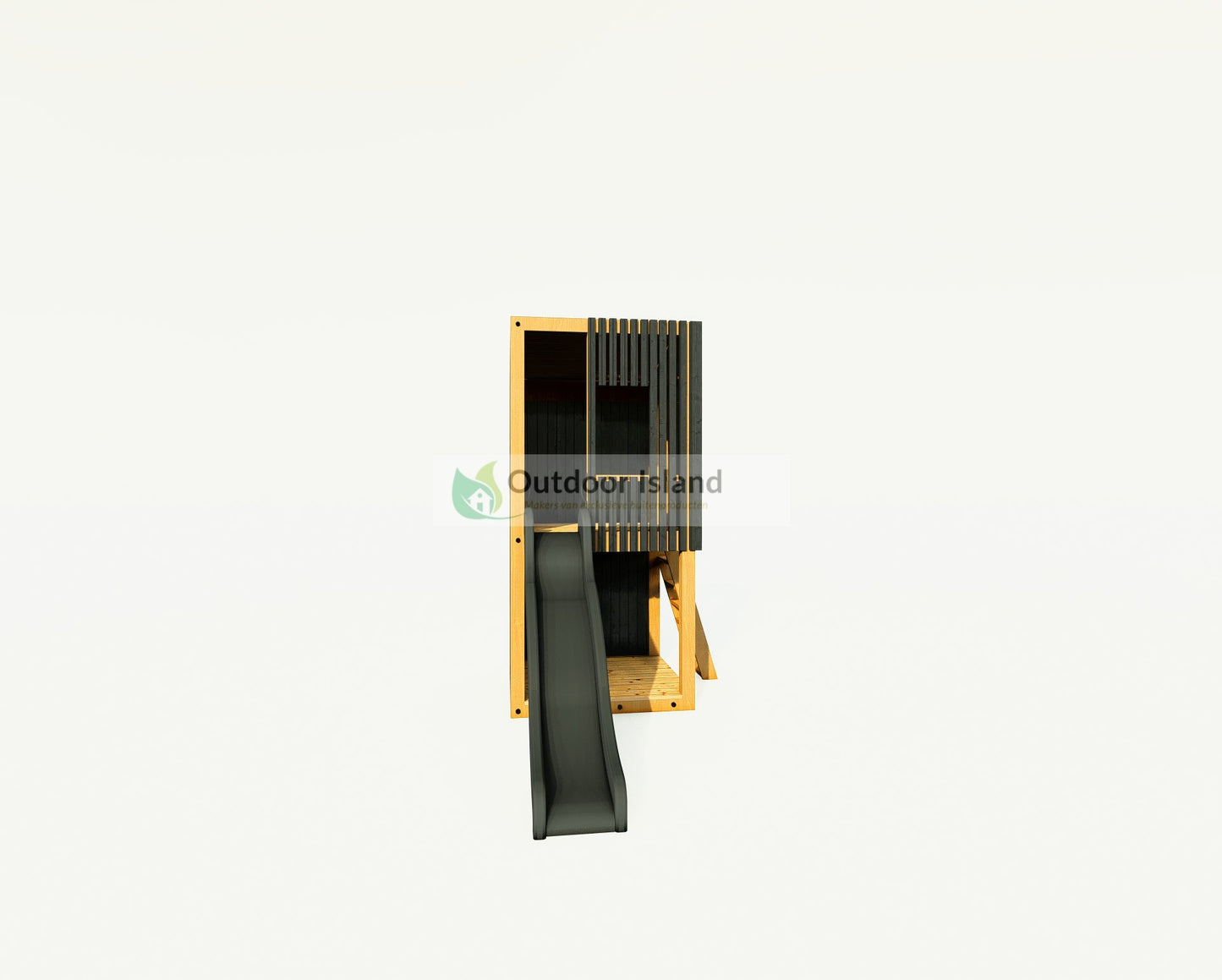 Speeltoestel met Glijbaan | Douglashout | Modern 120 | Outdoor Island Outdoor Island