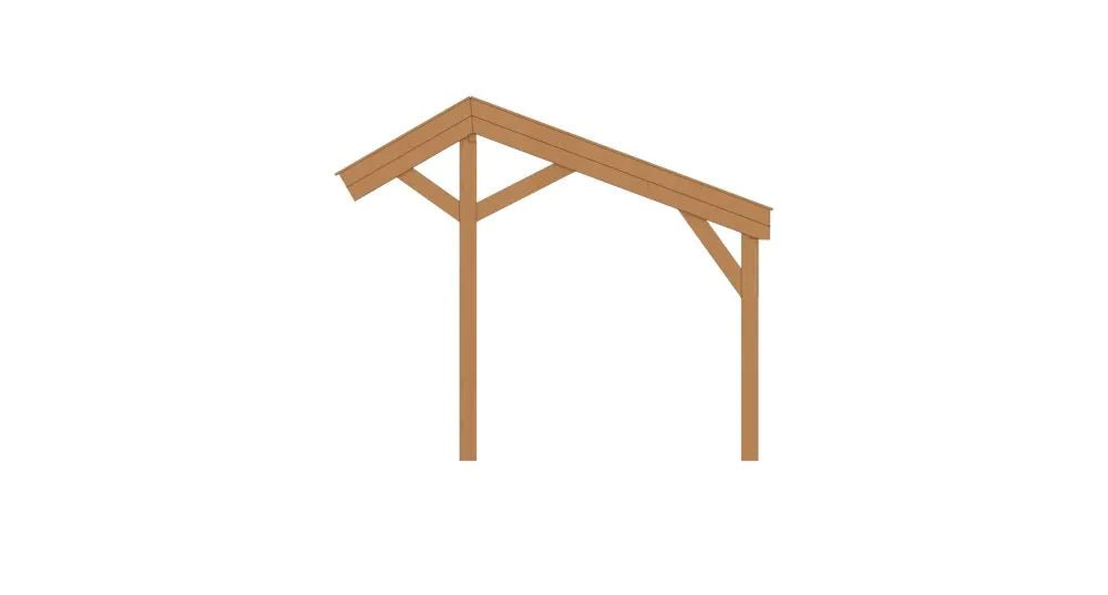 Douglas houten kapschuur Sublime YARD Outdoor 300x250 - Chique Buiten Leven - YARD Outdoor - vrijstaande Douglas overkapping