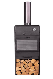 Tuinhaard met Pizza Oven | CookKing Vento Buitenhaard op Hout
