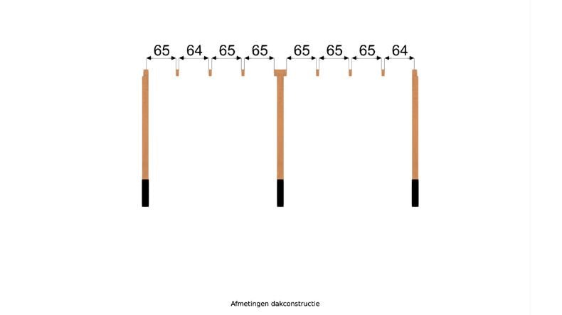 Tuinhuis met Glazen Schuifwanden van Douglashout | Yard Outdoor 6 x 3 meter - Bouwpakket - Chique Buiten Leven - YARD Outdoor - Tuinhuis