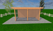 Tuinhuis met Glazen Schuifdeuren | YARD Outdoor | Plat Dak | 5x3 Meter - Bouwpakket