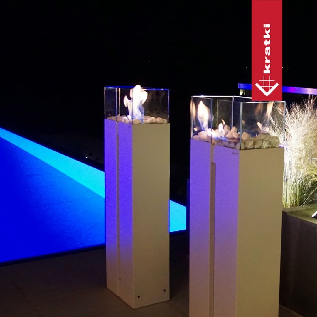 Vrijstaande Bio-ethanol Haard ROMEO – TÜV Gecertificeerd