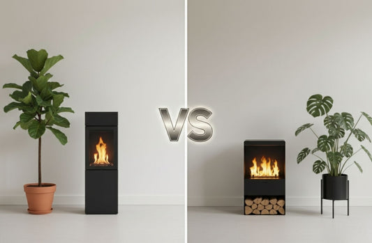 Bio-ethanol Haarden vs Waterdamp Haarden — Chique Buiten Leven