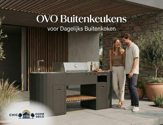 Q-boo OVO Buitenkeuken met Gas BBQ: Complete FAQ over de GS, GM & GL