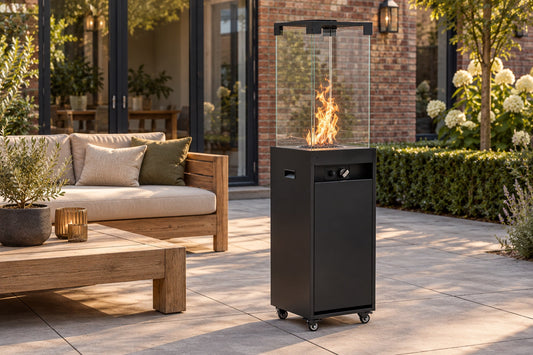 Sfeerhaard voor buiten: elegant én warm genoeg voor je terras
