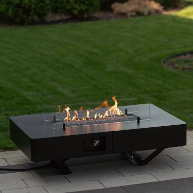 Stijlvolle vuurtafels voor buiten – modern design en functionele warmte voor tuin en terras.