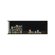 Wild Flame Main Deluxe bio-ethanol inbouwhaard links 100 cm – productfoto