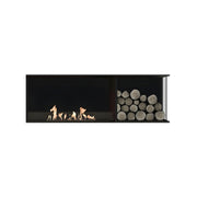 Wild Flame Main Deluxe bio-ethanol inbouwhaard rechts 100 cm – productfoto