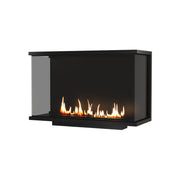 Wild Flame Made driezijdige bio-ethanol inbouwhaard met volle glas 110 cm – productfoto