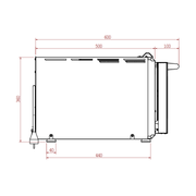 Effeuno P234H 509 PRO dubbele elektrische pizzaoven - detailfoto 4