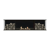 Main Deluxe Double bio-ethanol inbouwhaard – 140 cm | Wild Flame