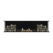 Wild Flame Main Deluxe Double bio-ethanol inbouwhaard 140 cm – productfoto