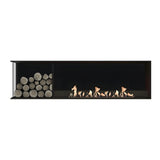 Main Deluxe bio-ethanol inbouwhaard links – 160 cm | Wild Flame