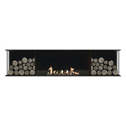 Wild Flame Main Deluxe Double bio-ethanol inbouwhaard 160 cm – productfoto