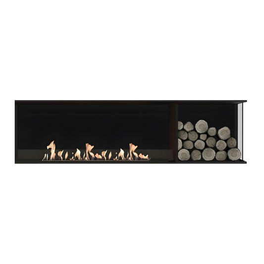 Wild Flame Main Deluxe bio-ethanol inbouwhaard rechts 160 cm – productfoto