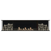 Wild Flame Main Deluxe Double bio-ethanol inbouwhaard 180 cm – productfoto