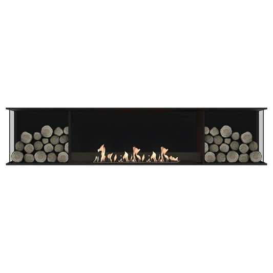 Wild Flame Main Deluxe Double bio-ethanol inbouwhaard 180 cm – productfoto