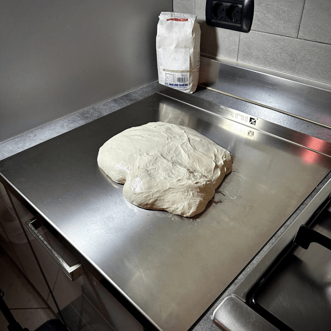 Effeuno professionele deegwerkplank van AISI 304 roestvrij staal - detailfoto 2