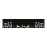 Main Deluxe Double bio-ethanol inbouwhaard – 200 cm | Wild Flame