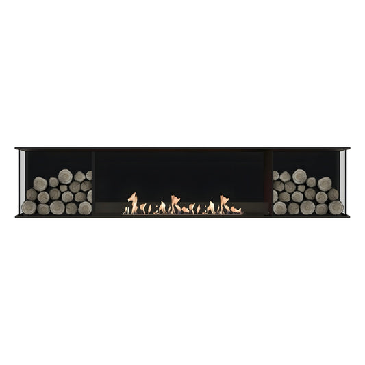 Wild Flame Main Deluxe Double bio-ethanol inbouwhaard 200 cm – productfoto