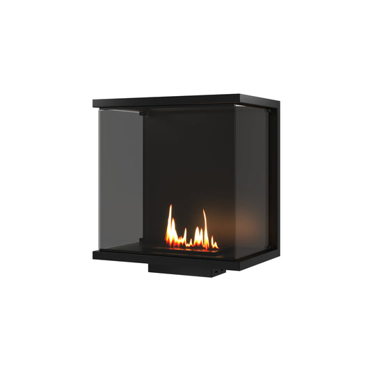 Wild Flame Made driezijdige bio-ethanol inbouwhaard met volle glas 60 cm – productfoto