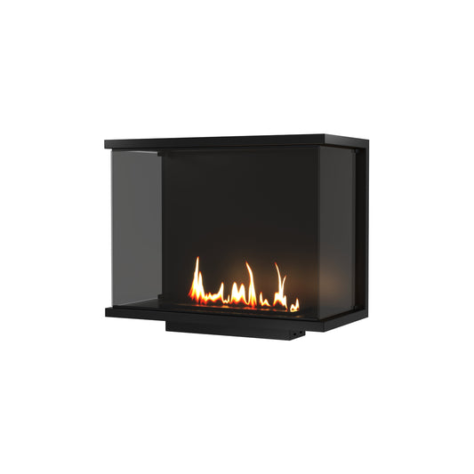 Wild Flame Made driezijdige bio-ethanol inbouwhaard met volle glas 80 cm – productfoto