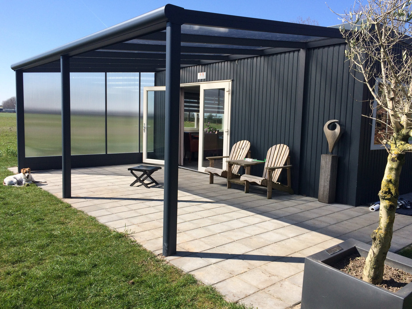 Luxe Overkapping | Deponti | Bosco Elite | 4,06m x 3m Deponti