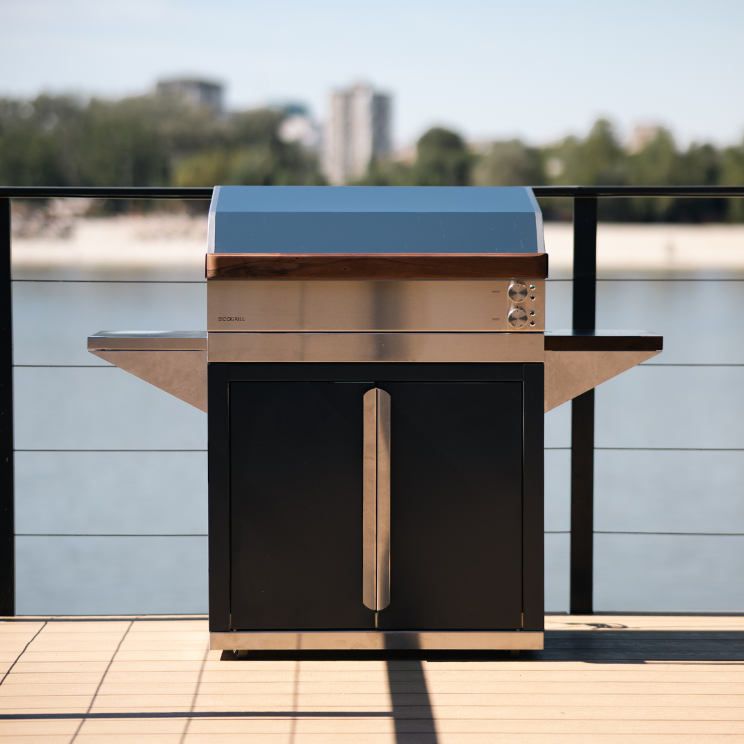 EcoGrill Home X premium elektrische barbecue met standaard