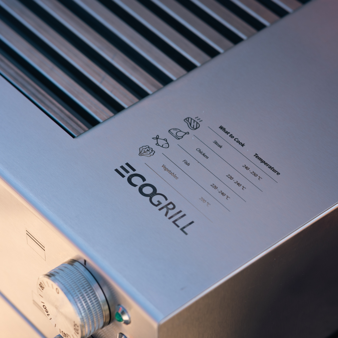 EcoGrill Home X – Premium Elektrische Barbecue | 2800W | 2 Zones