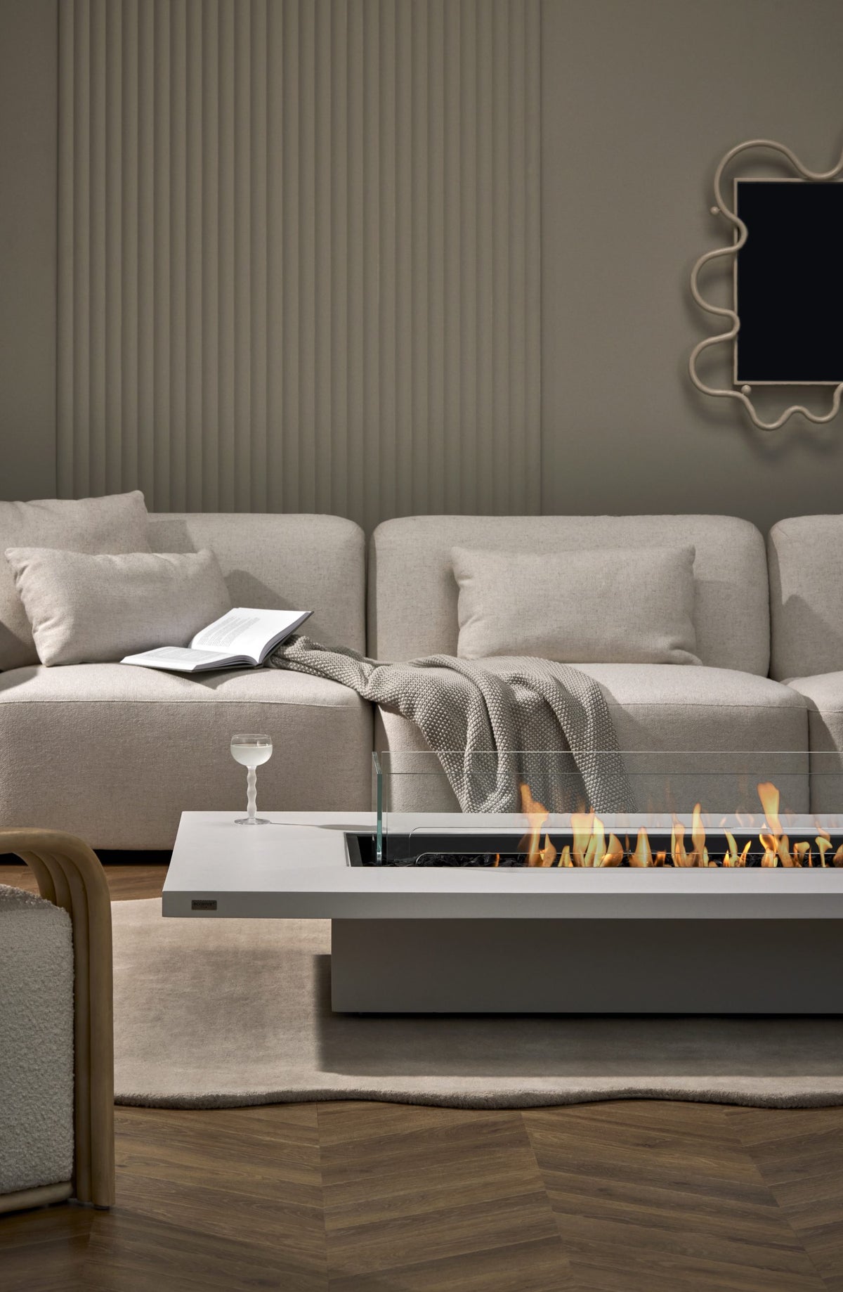 EcoSmart Fires Daiquiri 70 | Grote Langwerpige Bio-ethanol Vuurtafel