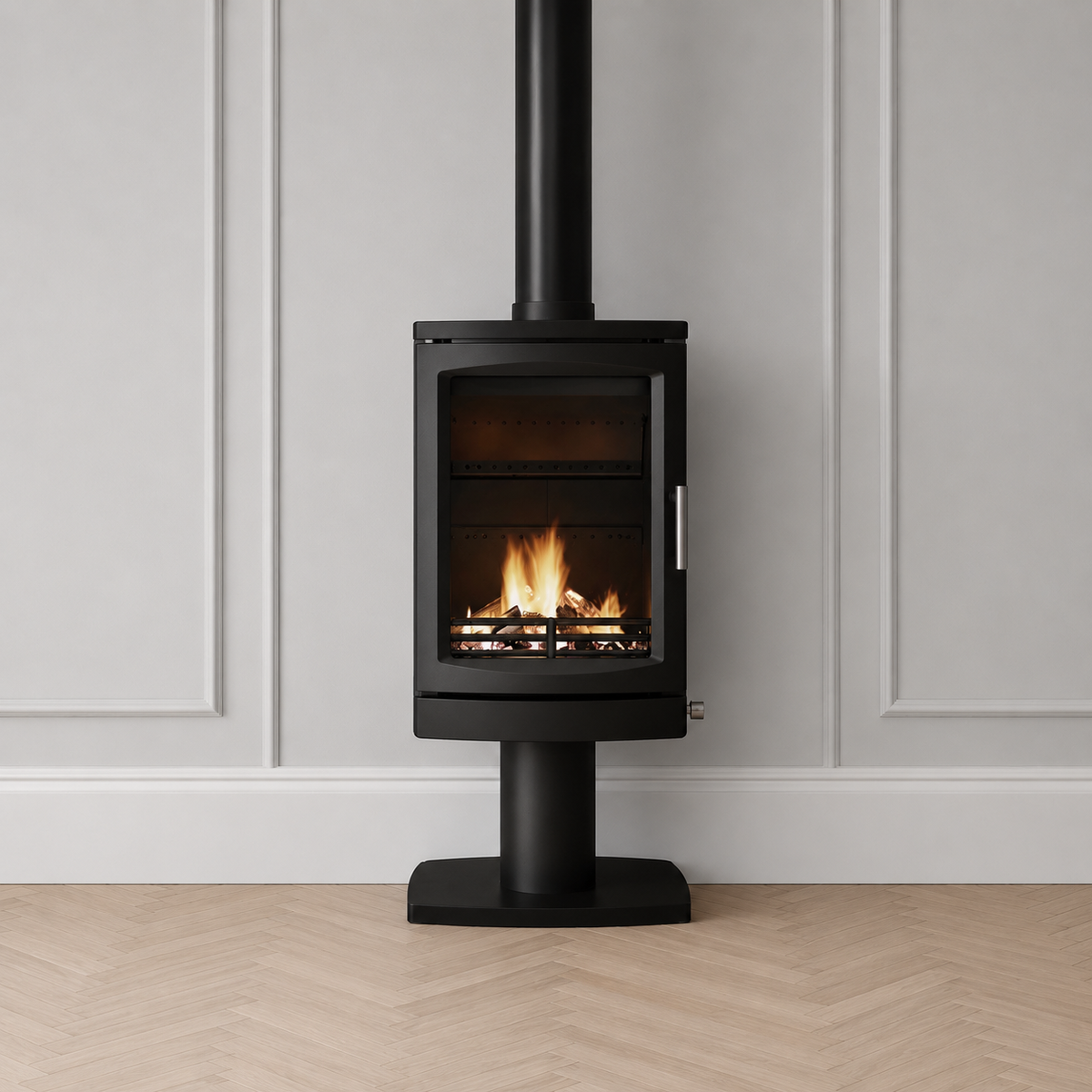 Ecosy Vista 500 Pedestal | Vrijstaande Bio-ethanol Kachel op Sokkel
