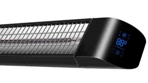 Boreas Elektrische Terrasverwarmer – Slimme Infrarood Verwarming voor Buiten