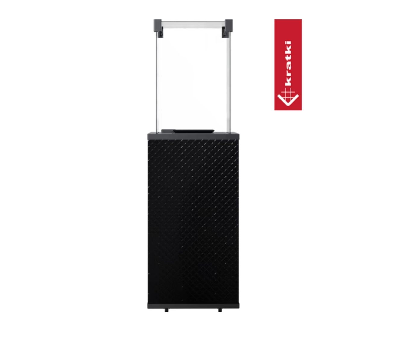 Gasgestookte Terrasheater met Glaspanelen – Luxe Warmte voor Jouw Tuin