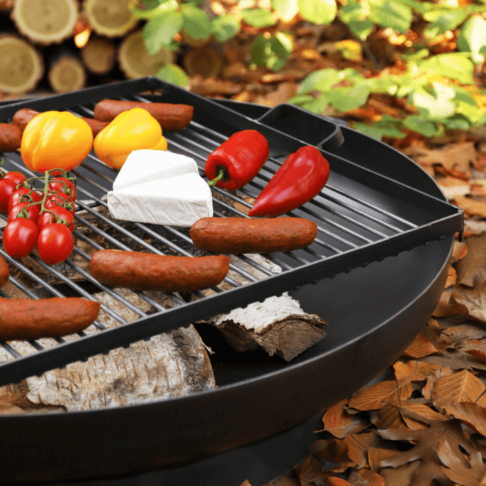 Grillrooster 50x50 cm voor vuurschaal 70 cm | CookKing