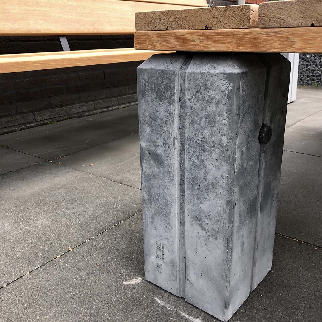 Rock Products C3 Table – Tuintafel van Beton & Hout