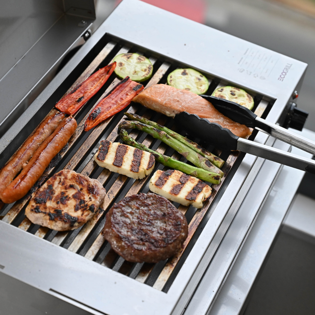 EcoGrill Home L – Elektrische Barbecue RVS | 2400W | Tafelmodel