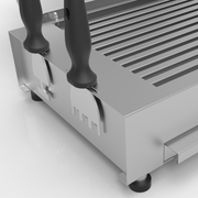 EcoGrill Home S – Elektrische Barbecue RVS | 2200W | Tafelmodel