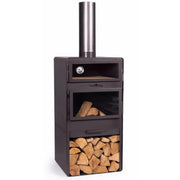 Tuinhaard met Pizza Oven | CookKing Buitenhaard op Hout - Chique Buiten Leven - CookKing - Tuinhaard met oven