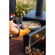 Tuinhaard met Pizza Oven | CookKing Buitenhaard op Hout - Chique Buiten Leven - CookKing - Tuinhaard met oven