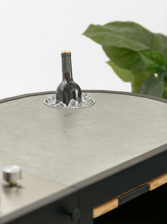 Buitenkeuken met Gas BBQ en Werkblad – Q-boo OVO™ GM