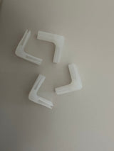 Rubberset voor Faro Planika – Tussenstuk tussen glas en bovenplaat (4 stuks)