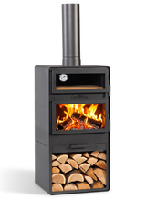 Tuinkachel VENTO met oven en dubbel gehard glas | CookKing