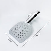 Effeuno geperforeerde aluminium pizzaschep 33 cm - detailfoto 4