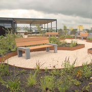 Rock Products C3 Bench tuinbank met FSC hardhout en antraciet beton – productfoto 5