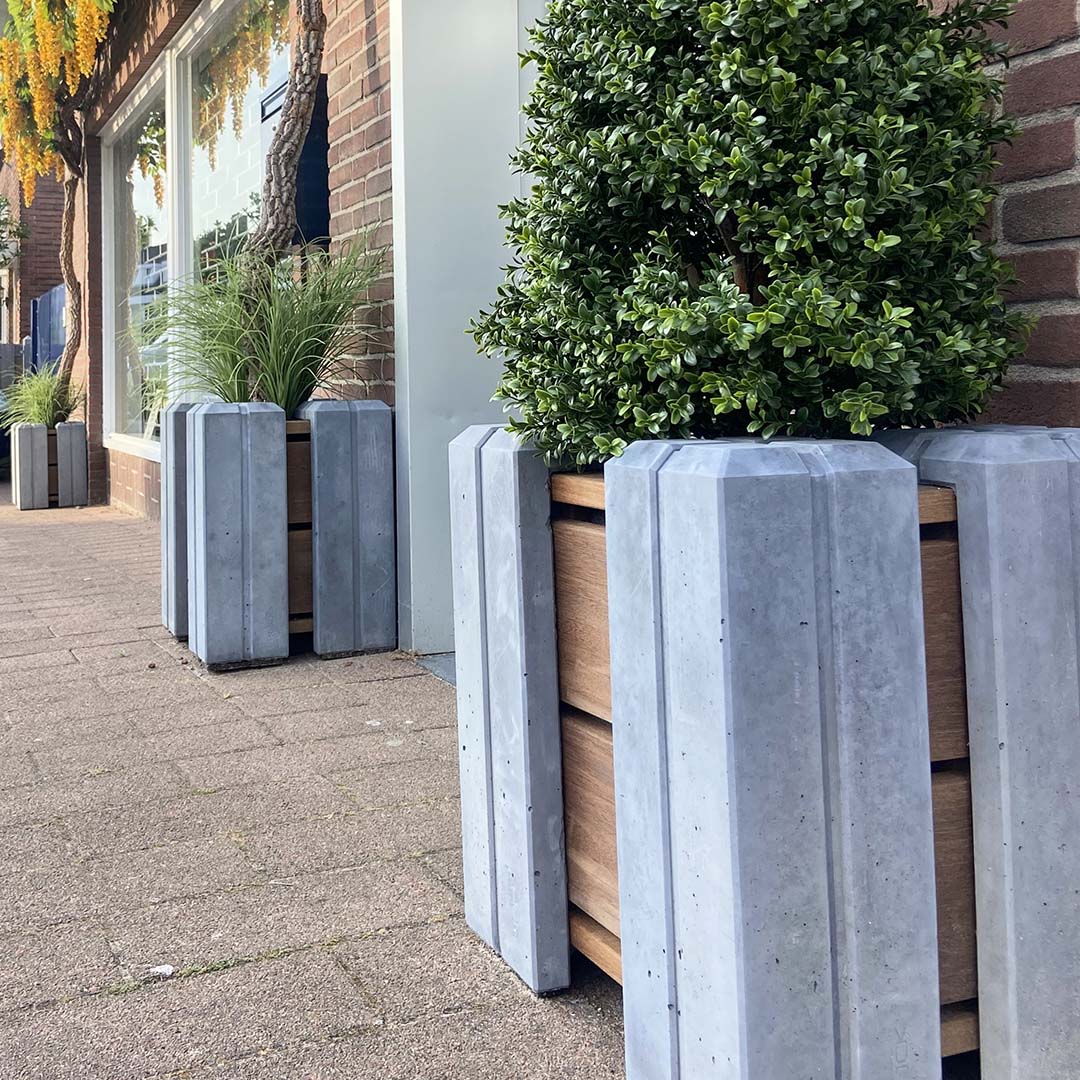 Rock Products C3 Planter – Plantenbak van Beton & Hout