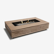 EcoSmart Fires Wharf | Grote Bio-ethanol Vuurtafel in Beton of Teak