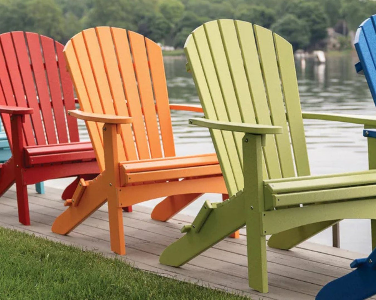 Adirondack stoelen in alle beschikbare kleuren