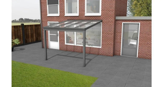 Aluminium Veranda - Glasdak | YARD Outdoor 300x250 - Chique Buiten Leven - YARD Outdoor Aluminium veranda