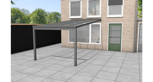 Aluminium Veranda - Glasdak | YARD Outdoor 300x400 - Chique Buiten Leven - YARD Outdoor - Aluminium veranda