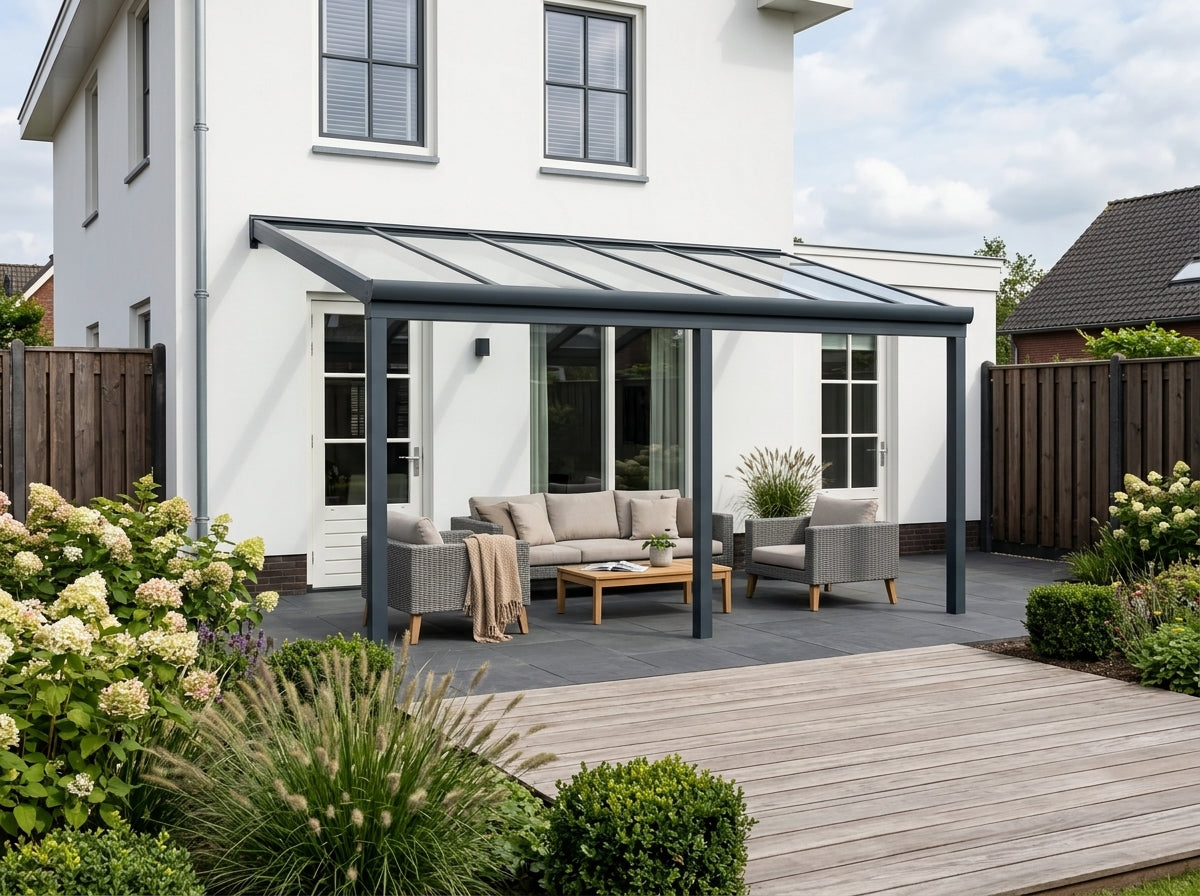Aluminium Veranda - Glasdak | YARD Outdoor 400x250
